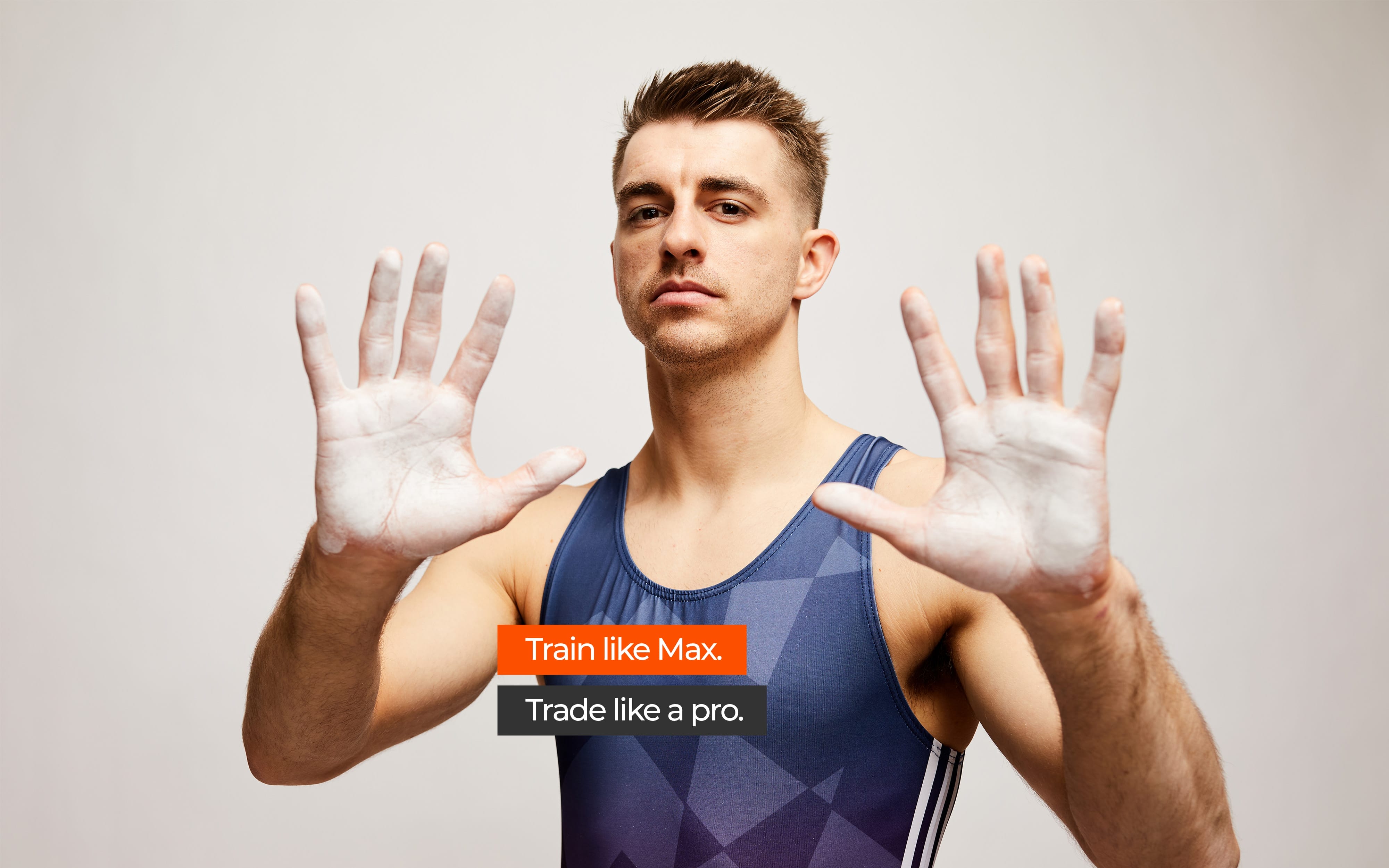 Trade Nation social advert showing Max