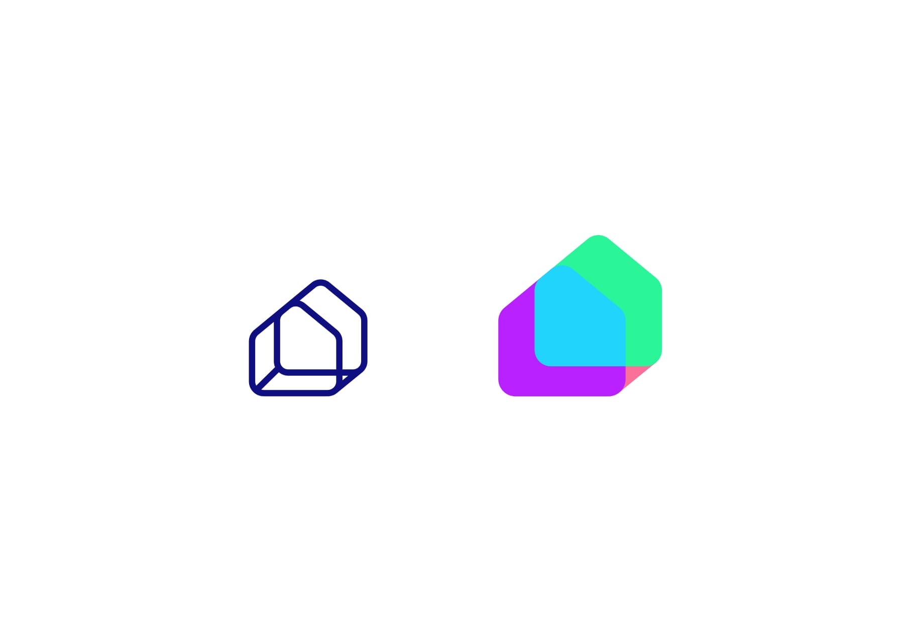 Letify icon and wireframe on light background